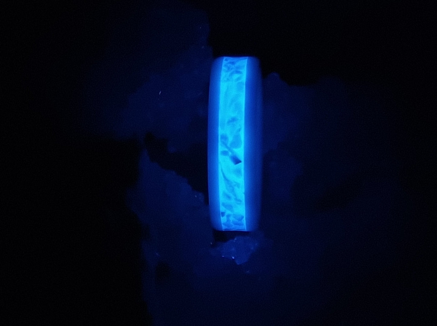 Neon Blue - White Ceramic